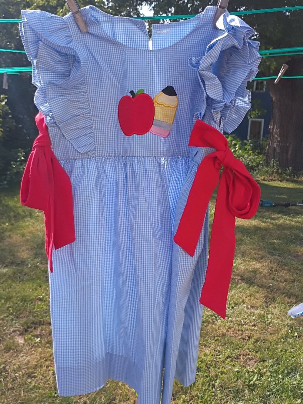 Stitchy Fish Back to School Dress